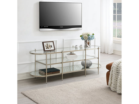Zaba Silver Tv Stand - Ornate Home