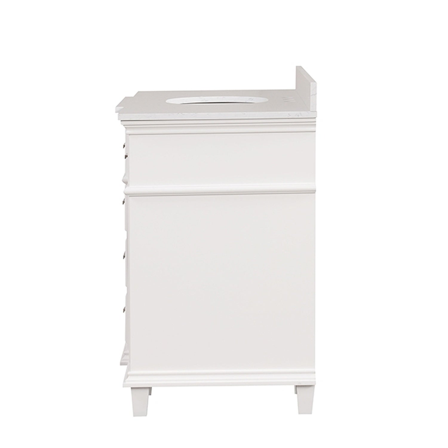Zadar White Vanity Set - Ornate Home