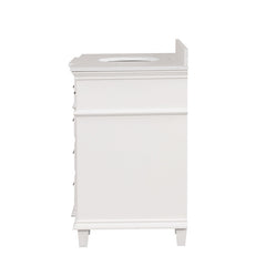 Zadar White Vanity Set - Ornate Home