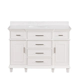 Zadar White Vanity Set - Ornate Home