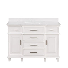 Zadar White Vanity Set - Ornate Home