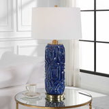 Zade Blue Table Lamp - Ornate Home