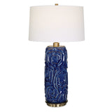 Zade Blue Table Lamp - Ornate Home