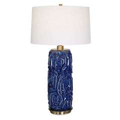 Zade Blue Table Lamp - Ornate Home