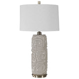 Zade Warm Gray Table Lamp - Ornate Home