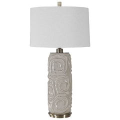 Zade Warm Gray Table Lamp - Ornate Home