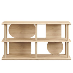 Zadie Light Oak 55 Inch Console Table - Ornate Home