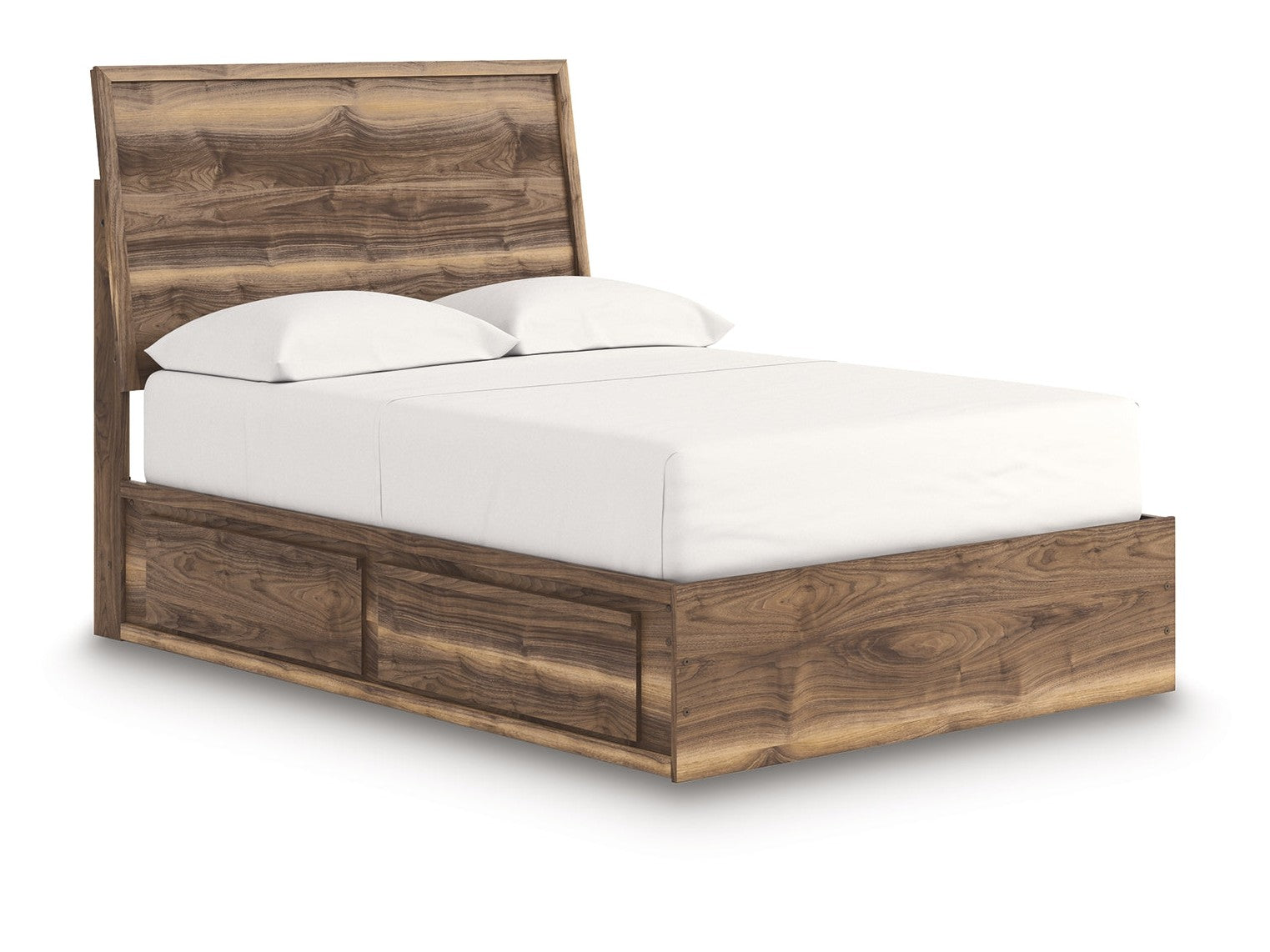 Zadilyn Brown Full Panel Bed with Storage (Online Special Price) - Ornate Home