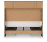 Zadilyn Brown Full Panel Bed with Storage (Online Special Price) - Ornate Home