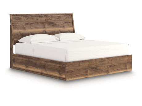 Zadilyn Brown King Panel Bed - Ornate Home