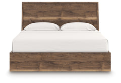 Zadilyn Brown King Panel Bed - Ornate Home