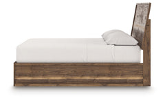 Zadilyn Brown King Panel Bed - Ornate Home