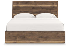 Zadilyn Brown King Panel Bed with Storage - Ornate Home