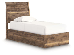 Zadilyn Brown Twin Panel Bed - Ornate Home
