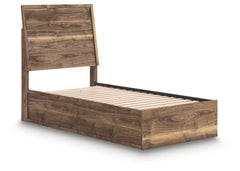 Zadilyn Brown Twin Panel Bed - Ornate Home