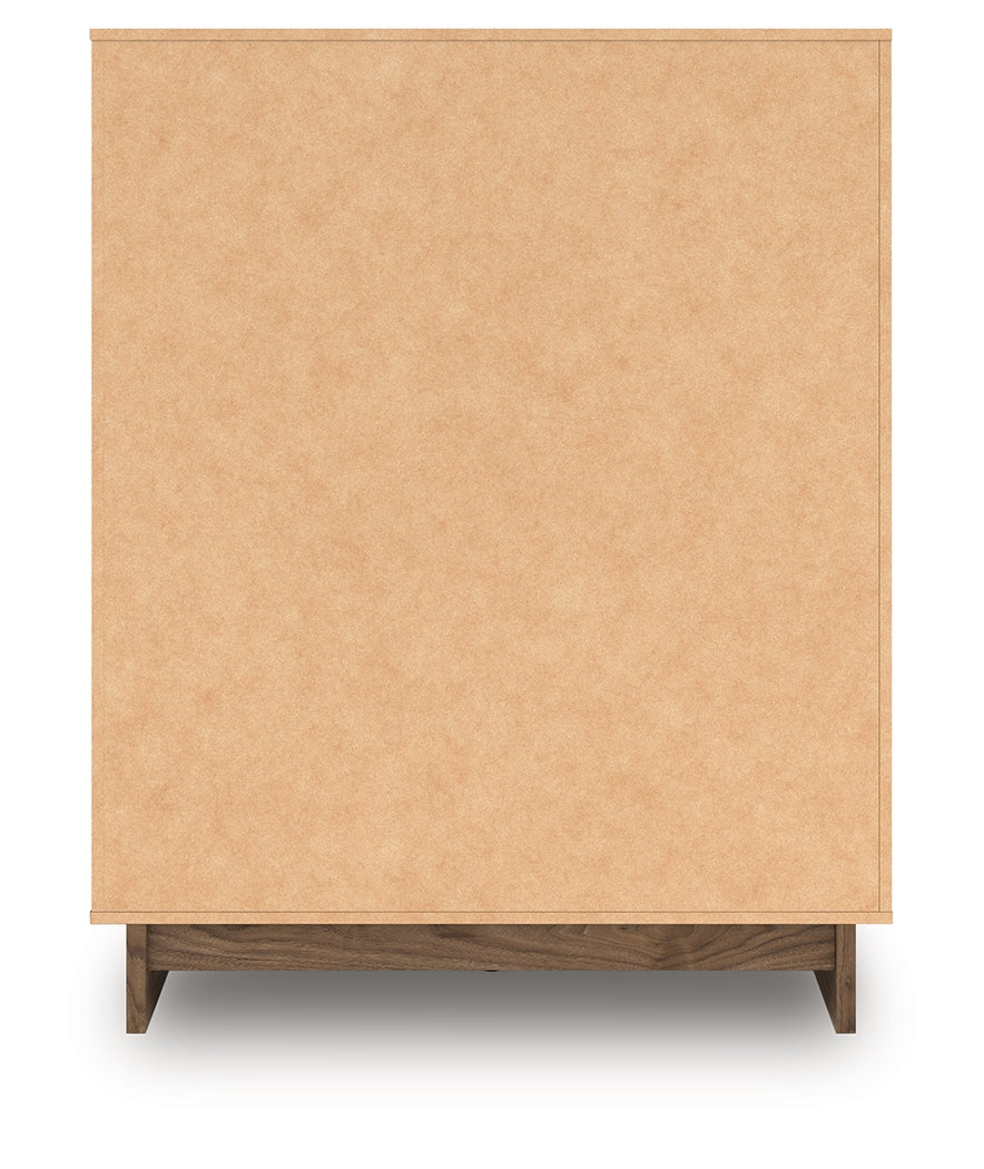Zadilyn Brown Wide Chest of Drawers (Online Special Price) - Ornate Home
