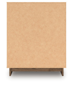 Zadilyn Brown Wide Chest of Drawers - Ornate Home