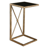 Zafina Gold Accent Table - Ornate Home