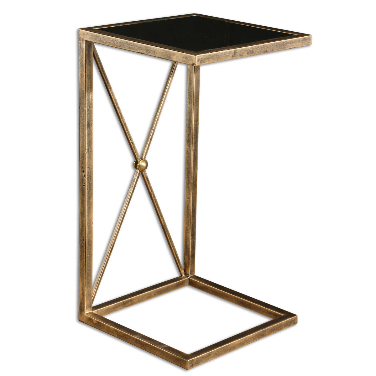 Zafina Gold Accent Table - Ornate Home