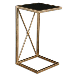 Zafina Gold Accent Table - Ornate Home
