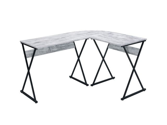 Zafiri Antique White Writing Desk - Ornate Home