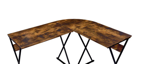 Zafiri Oak  Writing Desk - Ornate Home