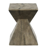 Zahi Oak Accent Table - Ornate Home