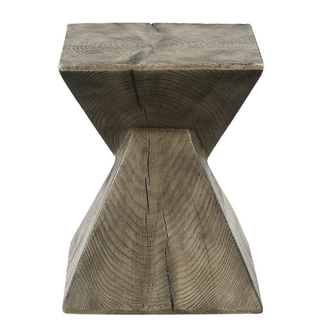Zahi Oak Accent Table - Ornate Home