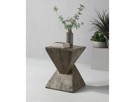 Zahi Oak Accent Table - Ornate Home