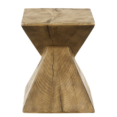 Zahi Oak Accent Table - Ornate Home