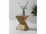 Zahi Oak Accent Table - Ornate Home