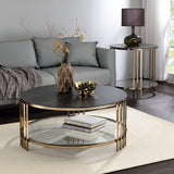 Zaidee Champagne Coffee Table - Ornate Home