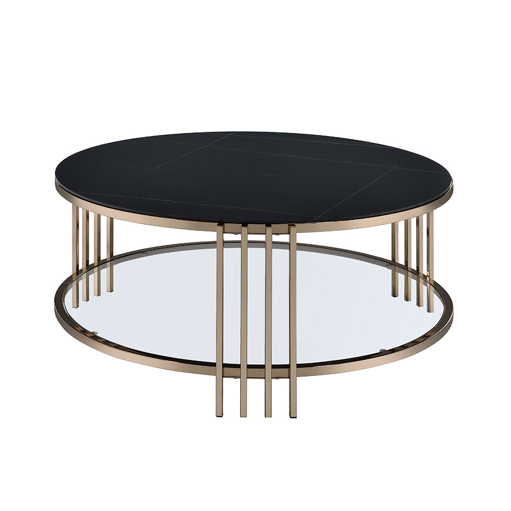 Zaidee Champagne Coffee Table - Ornate Home