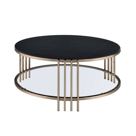 Zaidee Champagne Coffee Table - Ornate Home