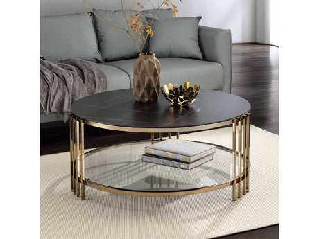Zaidee Champagne Coffee Table - Ornate Home