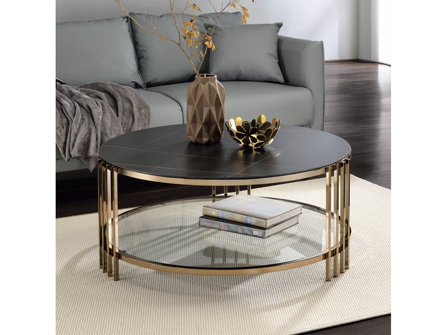 Zaidee Champagne Coffee Table - Ornate Home