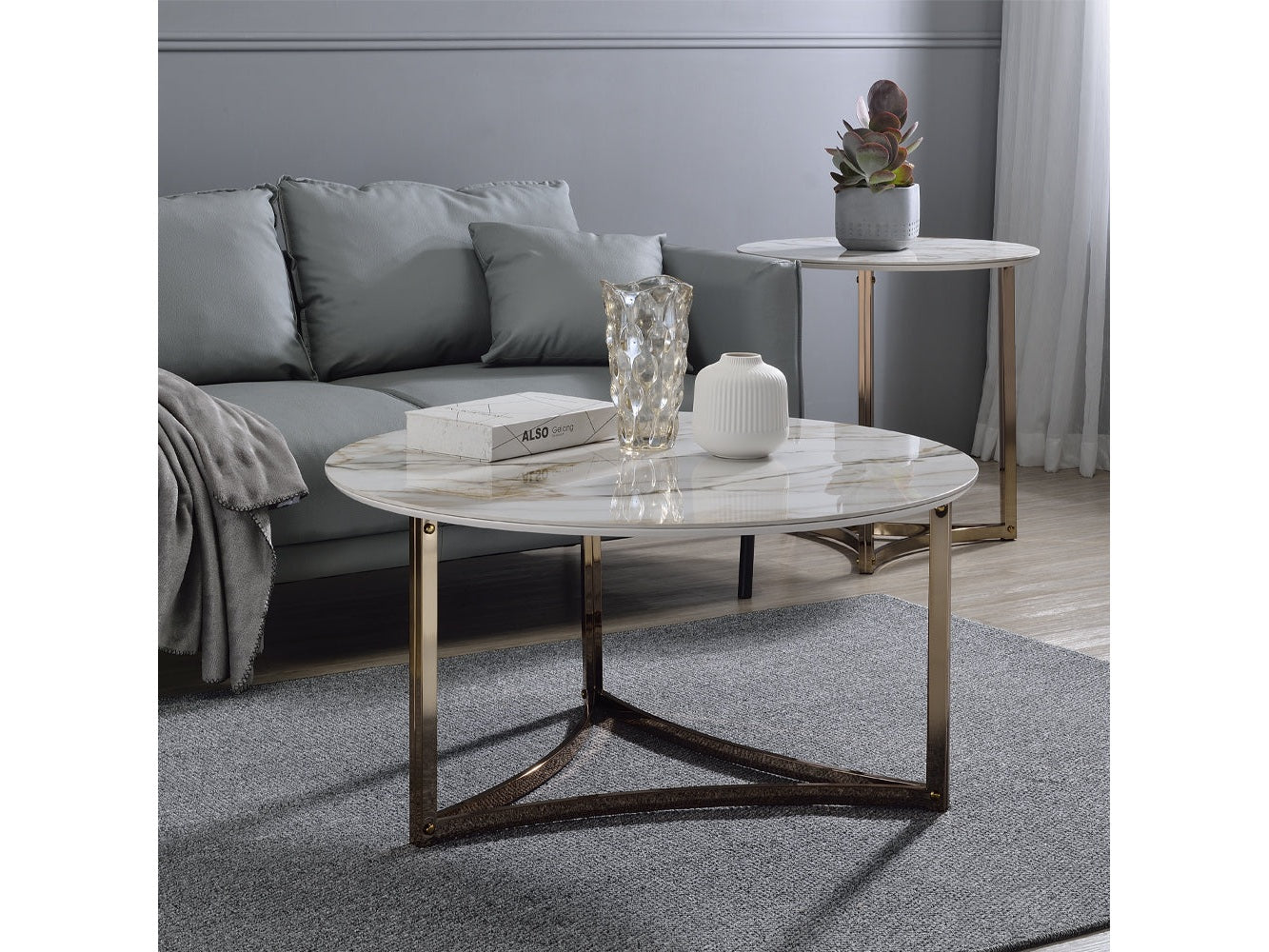 Zaidee Coffee Table - Ornate Home