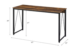 Zaidin Oak  Writing Desk - Ornate Home