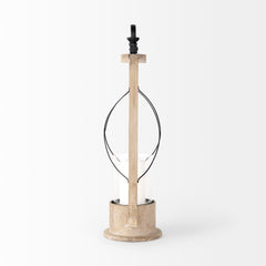 Zain Brown Large Wooden Vintage Inspired Candle Holder Lantern - Ornate Home