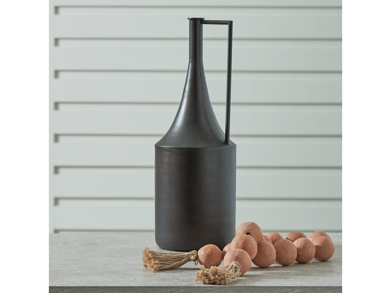 Zainforth Brown Vase 7" (Online Special Price) - Ornate Home