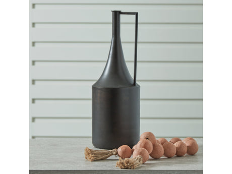 Zainforth Brown Vase 7" (Online Special Price) - Ornate Home