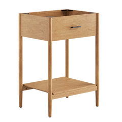 Zaire Natural 24" Bathroom Vanity Cabinet (Sink Basin Not Included) - Ornate Home