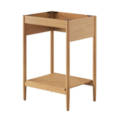 Zaire Natural 24" Bathroom Vanity Cabinet (Sink Basin Not Included) - Ornate Home