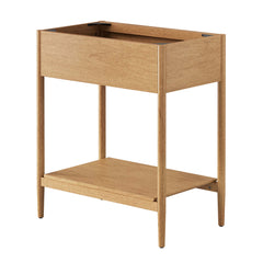Zaire Natural 30" Bathroom Vanity Cabinet (Sink Basin Not Included) - Ornate Home