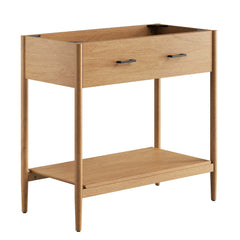 Zaire Natural 36" Bathroom Vanity Cabinet (Sink Basin Not Included) - Ornate Home