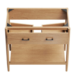 Zaire Natural 36" Bathroom Vanity Cabinet (Sink Basin Not Included) - Ornate Home