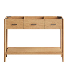 Zaire Natural 48" Single Sink Compatible Bathroom Vanity Cabinet (Sink Basin Not Included) - Ornate Home