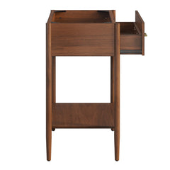 Zaire Walnut 30" Bathroom Vanity Cabinet (Sink Basin Not Included) - Ornate Home