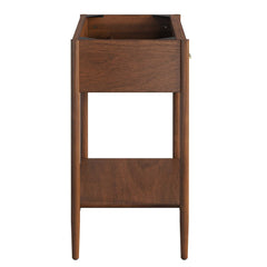 Zaire Walnut 36" Bathroom Vanity Cabinet (Sink Basin Not Included) - Ornate Home