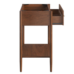 Zaire Walnut 36" Bathroom Vanity Cabinet (Sink Basin Not Included) - Ornate Home